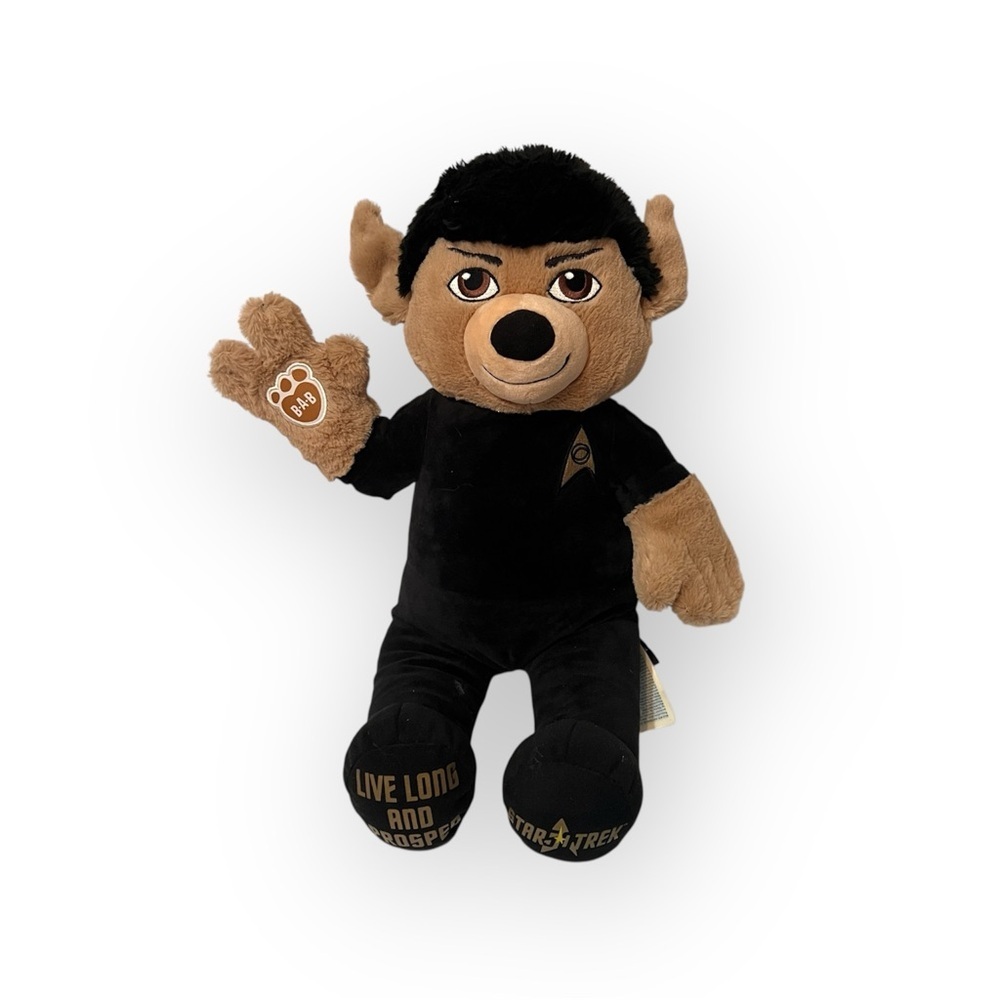 Build a Bear Star Trek Spock Live Long & Prosper 18 inch Plush Exclusive Retired